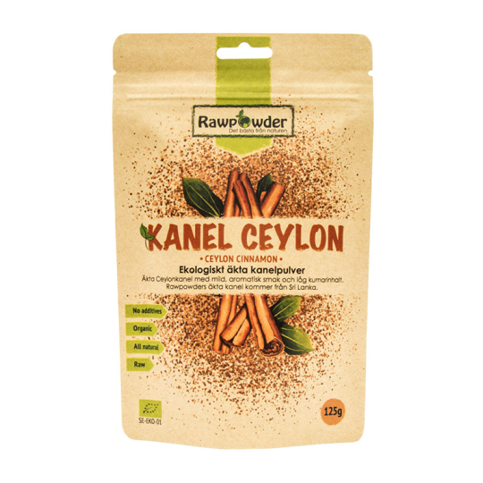 Kanel mald Ceylon  -EKO 125g