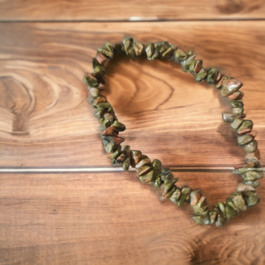 Armband Unakite