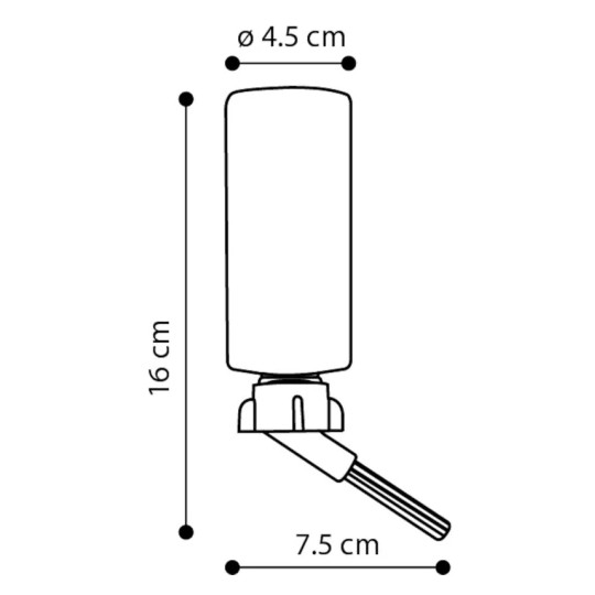 Vattenflaska för smådjur - 150 ml