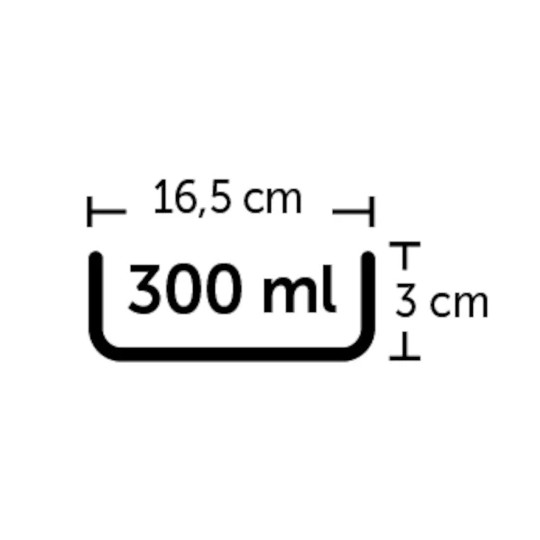 Kattskål i keramik, med mönster - 16 cm