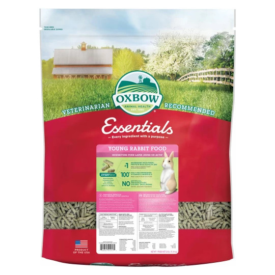 Kaninpellets för unga kaniner - 4.5 kg