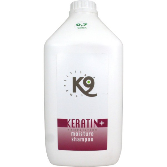 K9 Keratin moisture shampoo - 2.7 l