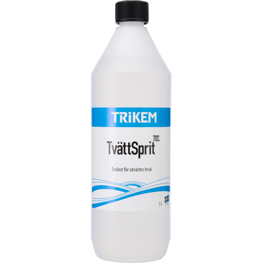 Trikemvet  Tvättsprit 70%  1 lit