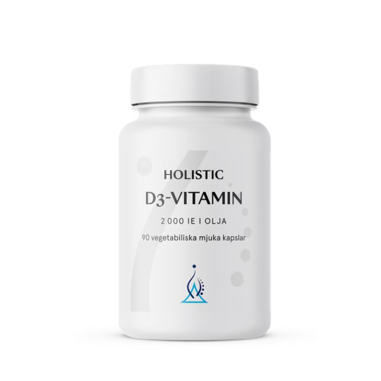 D3-vitamin i olja, 90 kapslar – För ett optimalt upptag året om