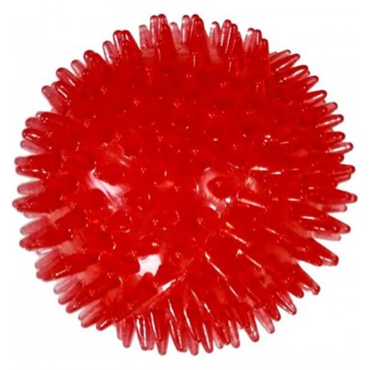 Taggboll TPR gummi med pip 6cm (Blandade färger)