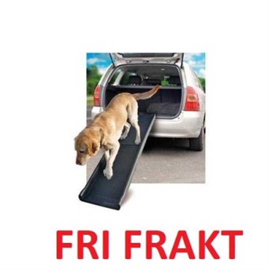 Ramp till bilen för hund-(Max 90kg, hopfällbar, 154 x 39 x 70cm)
